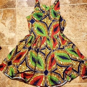 African Print Dress